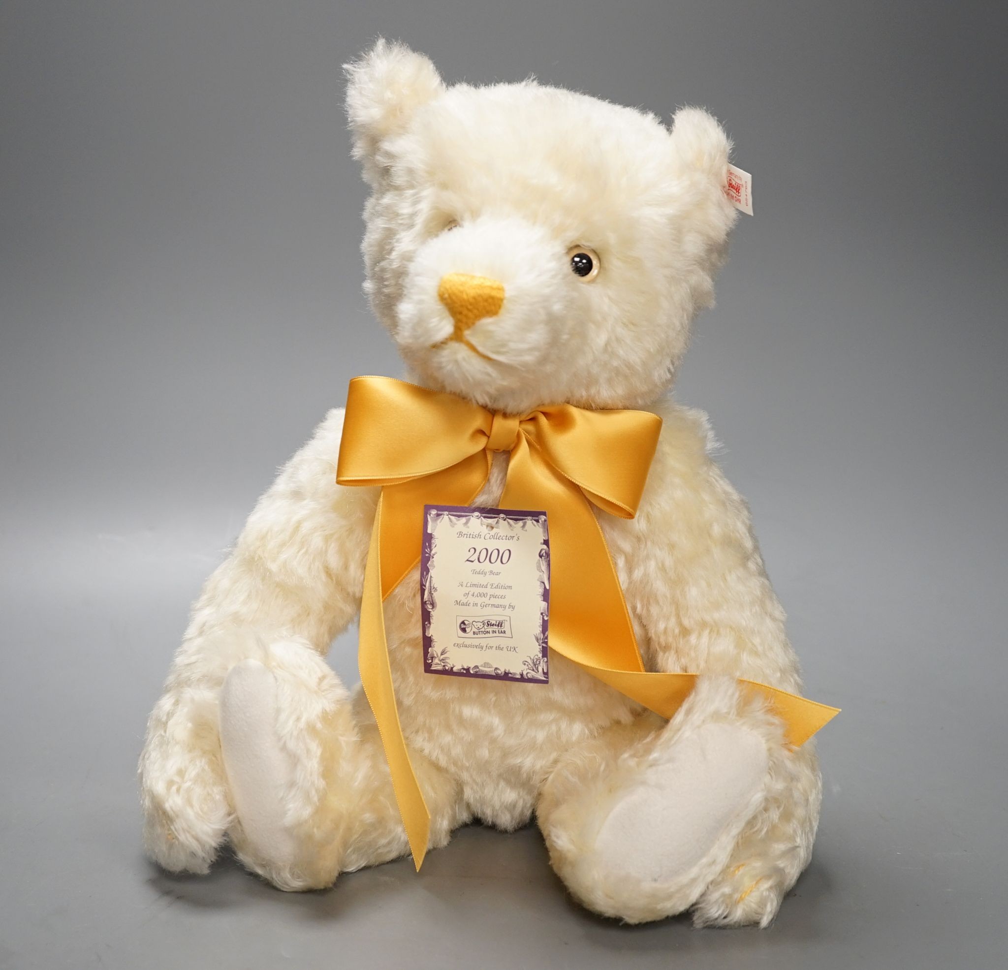 Steiff for British Collectors, teddy bear, 2000, 40cm